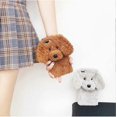 thumbnail image 4 of Super Cute Teddy Dog Fluffy Fur Case Compatible with iPhone 11, Fuzzy Furry Warm Plush Soft TPU Winter Case Protective Covers (Teddy Grey, iPhone 11), 4 of 4