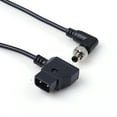 thumbnail image 2 of Chargers DC Angle Male with Screw Lock to D-Tap Camera Cable Tap Travel Dual Tv Monitor Power Cord Cable for V Lock Battery, 2 of 4