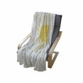 thumbnail image 3 of Here Comes the Sun Soft Flannel Fleece Blanket, Typography in a Hand Drawn Sun on a Grunge Background Swirling, Cozy Plush for Indoor and Outdoor Use, 70" x 90", Pearl Mustard White, by Ambesonne, 3 of 5
