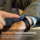thumbnail image 5 of Estuche de 2 piezas compatible con Apple Watch Series 8 Series 7 de 45 mm con protector de pantalla, estuche rígido ultrafino con cubierta de pantalla de vidrio templado antiarañazos, 5 of 5