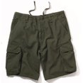 thumbnail image 1 of Rothco Vintage Solid Paratrooper Cargo Shorts, Olive Drab, M, 1 of 2