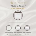 thumbnail image 6 of Superior 530 Thread Count Egyptian Cotton Sheet Set, Full, Café (4 Pieces}, 6 of 6