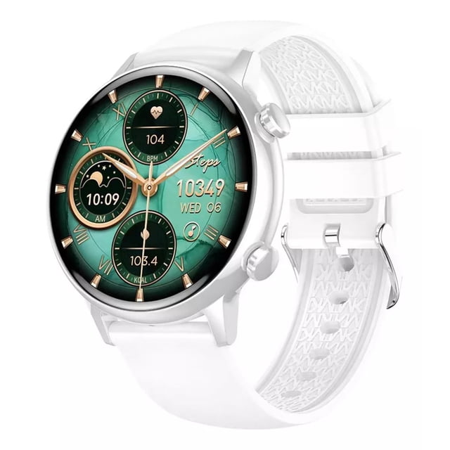 Reloj Inteligente Smartwatch Fralugio Hk39 1.1´ Amoled Hr Bp Blanco Sport