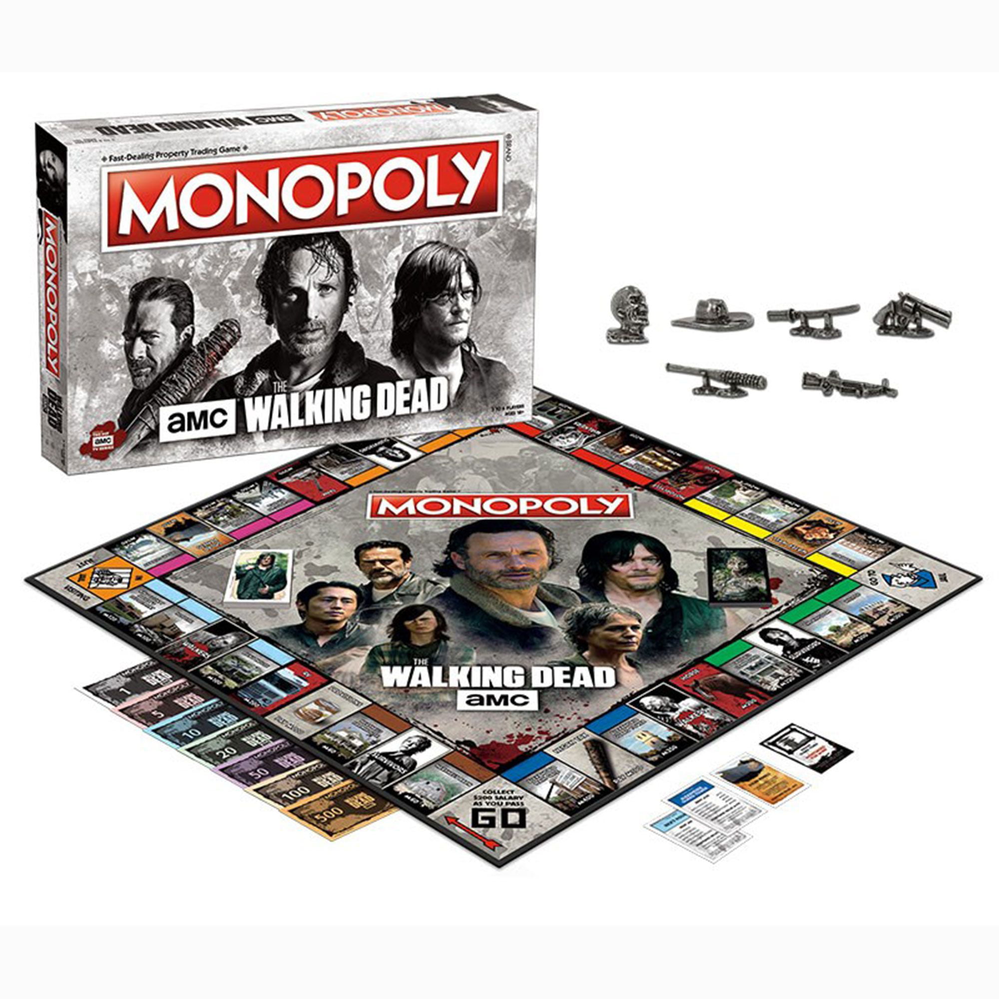Monopoly The Walking Dead 2016 edition Select your own Pieces/Replacement parts 