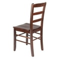thumbnail image 4 of Winsome Wood Lynden 5-Pc Dining Set, Drop Leaf Table & 4 Ladder Back Chairs, Walnut Finish, 4 of 10