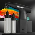 thumbnail image 2 of Rechargeable Handheld Paint Spray Gun Kit with Airbrush Pump, Fine Atomization for Automotive, Furniture & Craft Projects, 2 of 9