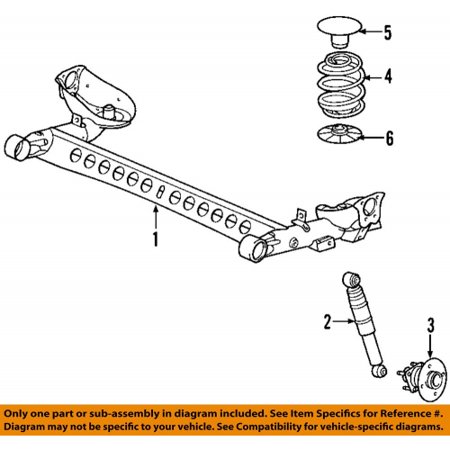 Pontiac Set - GM 25993738 Rear Coil Spring Seat Chevrolet HHR Cobalt Saturn Ion Pontiac G5