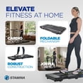 thumbnail image 3 of Stamina muuv Treadmill, Foldable Walking Pad, Home Gym Cardio Exercise Machine, 3 of 6