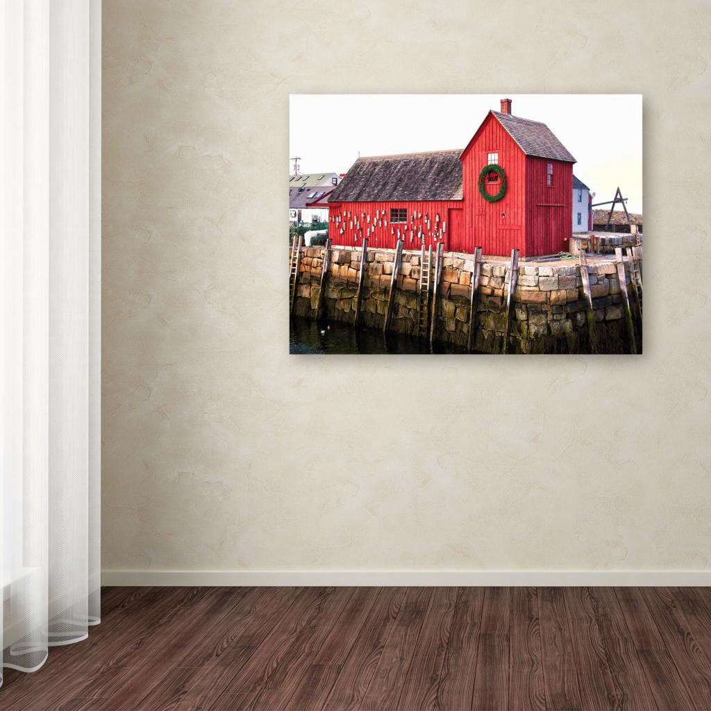 Trademark Fine Art "Boston 5" Canvas Art by CATeyes