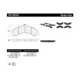 thumbnail image 2 of Centric C-Tek Semi-Metallic Front Disc Brake Pads, 2 of 4