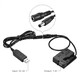 thumbnail image 4 of Batería ficticia 3X -E8 con cable adaptador USB de banco de energía de CC de repuesto para LP-E8 para cámaras DSLR 550D 600D, 4 of 8