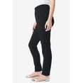 thumbnail image 3 of Roaman's Women's Plus Size Knit Jean Jegging, 3 of 3