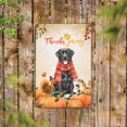 thumbnail image 2 of Happy Thanksgiving Labrador Retriever with Turkey Pumpkins Autumn Vibes Vertical Metal Aluminum Sign Lab Dog Lover Gifts Wall Art Home Decor - 12018, 2 of 5