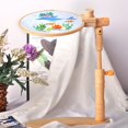 thumbnail image 4 of Soporte de aro para bordar Guofa ajustable en madera de haya, 4 of 6