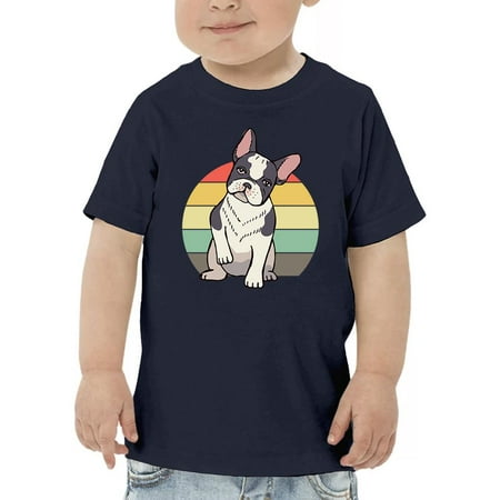 

Retro French Bulldog Sitting T-Shirt Toddler -Image by Shutterstock 2 Toddler