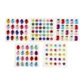 thumbnail image 2 of 10 Sheets Self Adhesive Rhinestone Acrylic Decals DIY Stickers for Phone and Book, 2 of 2