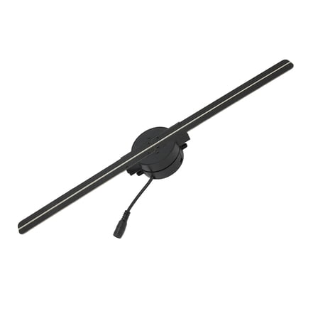 3D Hologram Fan WiFi Projector Borderless Images Custom Editing Stable 2000x224 3D Hologram Projector For Business ,Immersive Visual