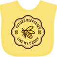 thumbnail image 3 of Inktastic Future Beekeeper Like Daddy Boys or Girls Baby Bib, 3 of 4
