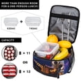 thumbnail image 2 of Wall-E Lunch Bag Reusable Lunch Tote Bag Insulated Portable Lunch Box For College Work Office Picnic 10x8x4 Inch, 2 of 9