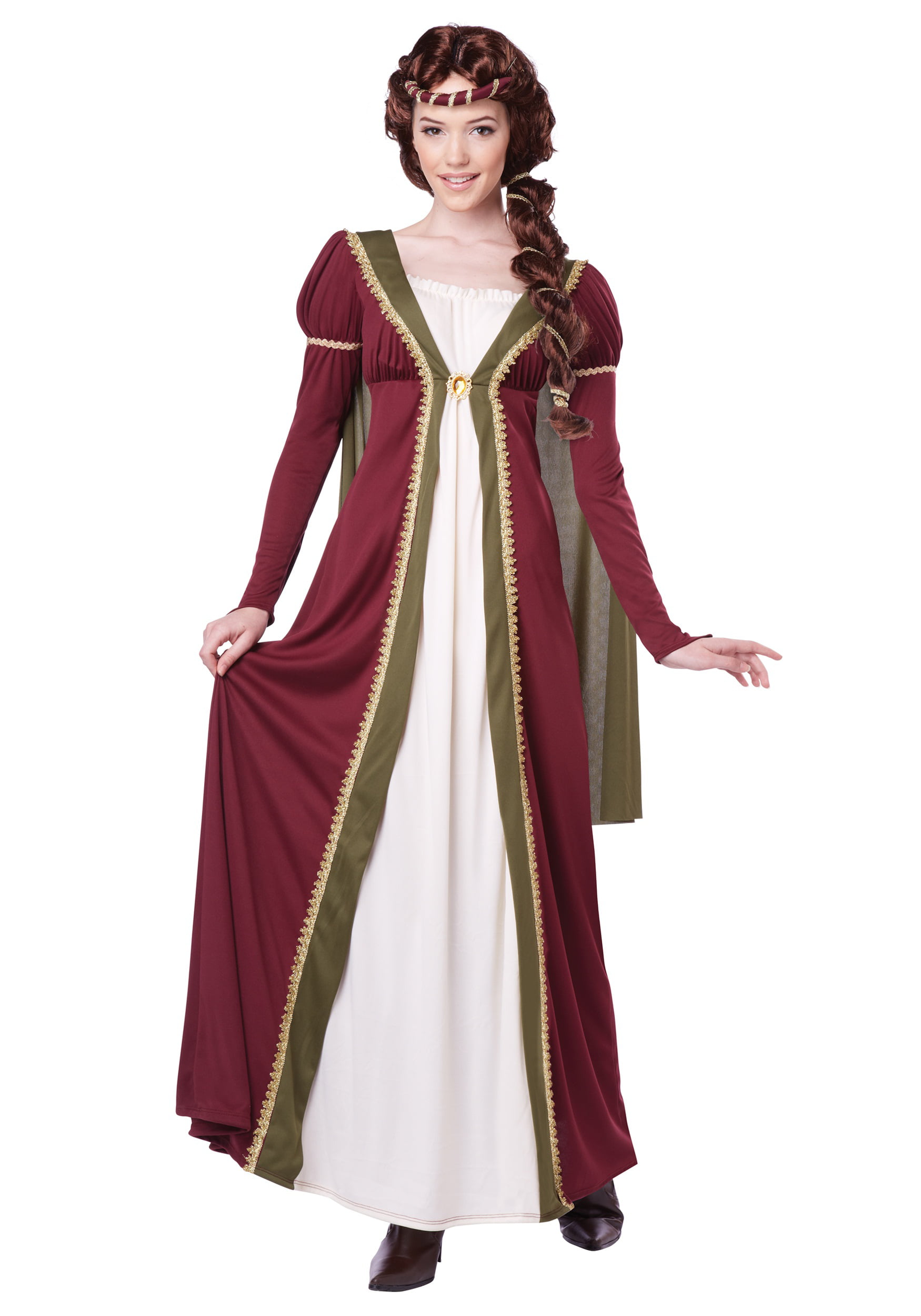 Medieval Maiden Renaissance Adult Women Costume