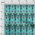 thumbnail image 1 of oneOone Cotton Poplin Fabric Stripe & Paisley Ikat Print Fabric By Yard 56 Inch Wide, 1 of 4