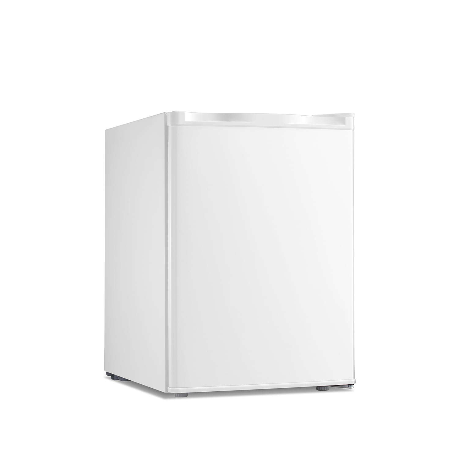 OKADA Upright Freezer 2.1 Cubic Feet Compact Reversible Single Door Vertical Freezer Table Top Mini Freezing Machine Black 