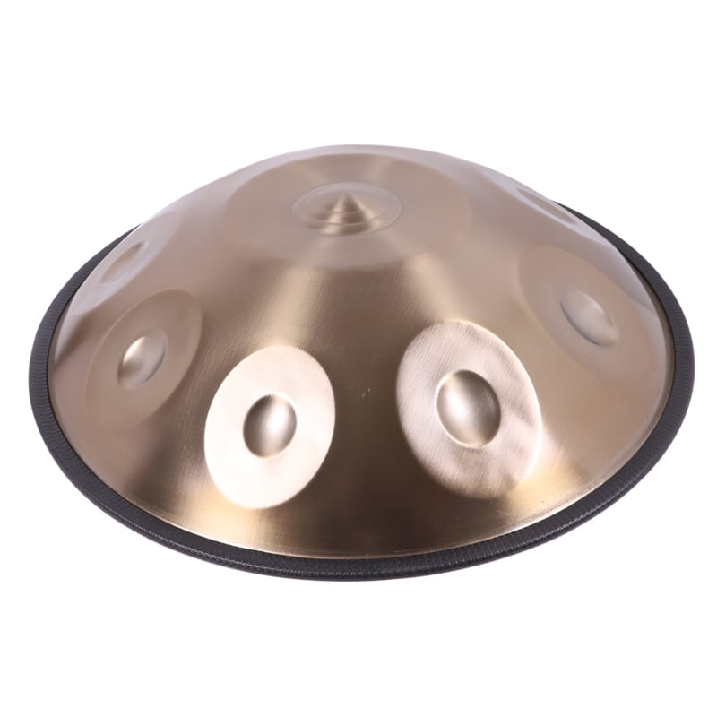 9-Tone Gold Handpan Drum: Easy for Beginners, Unique Tone - Ideal for Home Creation, Outdoor Performance, Music Enthusiasts