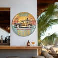 thumbnail image 2 of American Art Decor Surf Club Round MDF Wall Plaque - 20" x 20" x 0.35", 2 of 6