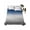 Gray Blue, variant on Burnt Orange Gray Ombre Flat Sheets Only Queen Size, Soft Breathable Bed Top Sheets for Mattress, Modern Gradient Abstract Art Luxury Bedding Flat Sheets for Home Hotel Bedroom Bed Protection