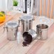 thumbnail image 4 of 26-27 Stainless Steel Food Storage Container Set for Sugar, Tea, Coffee Beans, 4 of 5