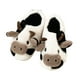 thumbnail image 1 of Pantuflas de vaca peludas, bonitos y cálidos zapatos de algodón acogedores, pantuflas sin cordones con forma de Animal para mujer y niña de invierno oso de fresa Hogar, 1 of 3