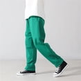 thumbnail image 6 of Shachafan Boys Casual Jogger Pants With Side And Pleats Comfortable Loose Fit Straight Leg Athletic Trousers For Summer Season Youth Wear Baby Winter Clothes Boy, 6 of 7