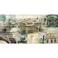 thumbnail image 3 of Burke, Tyler 18x11 Black Modern Framed Museum Art Print Titled - Paris, 3 of 5