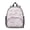 Gray Pink Baseball, variant on Pink Baseball Caps and Balls Pattern Backpack for School, Cute School Bag with Adjustable Shoulder Straps and Padded Back, 13.8"x11.4"x6"