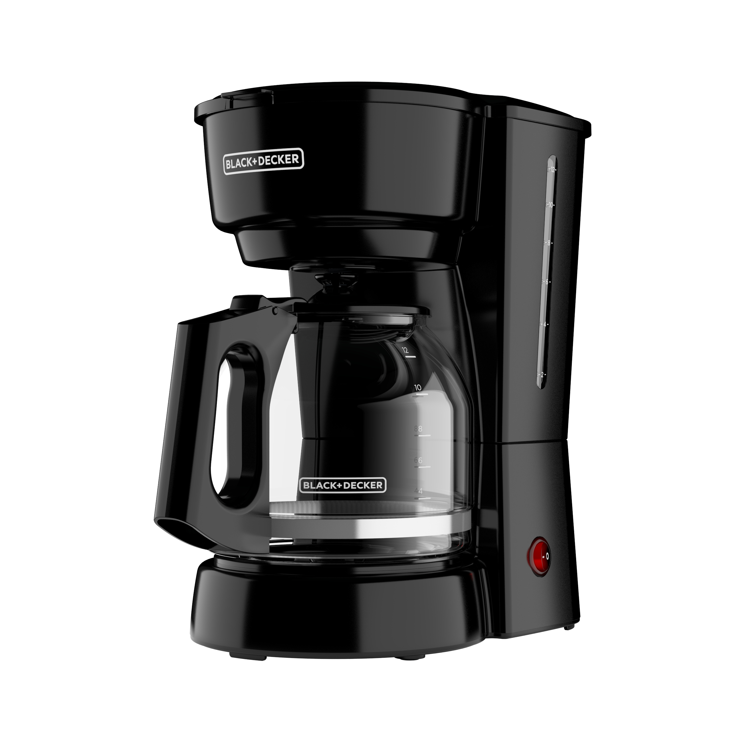 BLACK+DECKER 12-Cup Drip Coffee Maker with Easy On/Off Switch and Sneak-A-Cup Feature