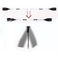thumbnail image 4 of Kayak Paddle, Pagaie de Kayak à Double Pagaie Divisible pour Kayak Canot Rames de Bateau, Noir, 4 of 4