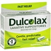 Dulcolax Bisacodyl Suppositories, 4 CT (Pack of 6)