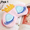 thumbnail image 4 of Happydeer Women Cute Eye Crown Ice Bag Travel Sleeping Blindfold Eye Cover Patch Blinder, 4 of 8