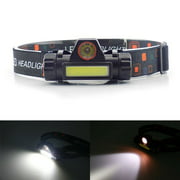 Headlamp,Super Bright Zoomable Headlight, USB Rechargeable Waterproof Headlight, Lightweight Flashlight, 4 Modes for Outdoor, Hiking, Camping, Running, Fishing