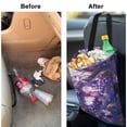 thumbnail image 6 of Yuyamidu Purple Butterfly Car Garbage Bag Holder Organizer Storage Bag Flower Small Auto Trash Bin Accessory Fit Car SUV Trucks Automotive Trash Container, 6 of 7