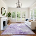 thumbnail image 7 of Addison Rugs Mayfield Premium Machine Washable Transitional Floral Lavender Rectangle Rug, 8' x 10', 7 of 7