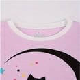 thumbnail image 4 of Bellafa Toddler Girls Pajamas Set Kids Long Sleeve PJs Cotton Jammies 3-9 Years Girl's Cat Sleepwear, 4 of 7