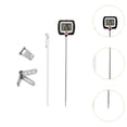 thumbnail image 6 of deevoka Digital Meat Insert Thermometer Accurate for Kitchen Baking Candy Making BBQ black, 6 of 9