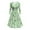 Green, variant on ATENAR Dresses for Women,Womens Fall Dresses,Casual Dresses for Women,Long Sleeve,V Neck,Easy Care,Printed,S