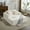 Corduroy | Beige, variant on Sunvasagoo 61" Oversized Corduroy Chaise Lounge Sofa, Deep Seat with Pillows, No Assembly