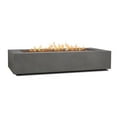 thumbnail image 1 of Real Flame Aegean 70" Rectangle Steel Propane or Natural Gas Fire Pit Table in Weathered Slate, 1 of 7
