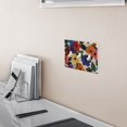 thumbnail image 5 of Yayeee Toggle Light Switch Wall Plate 2-Gang 4.56"x4.48" Decorative Outlet Cover, Large Colorful Flowers Pattern, 5 of 7