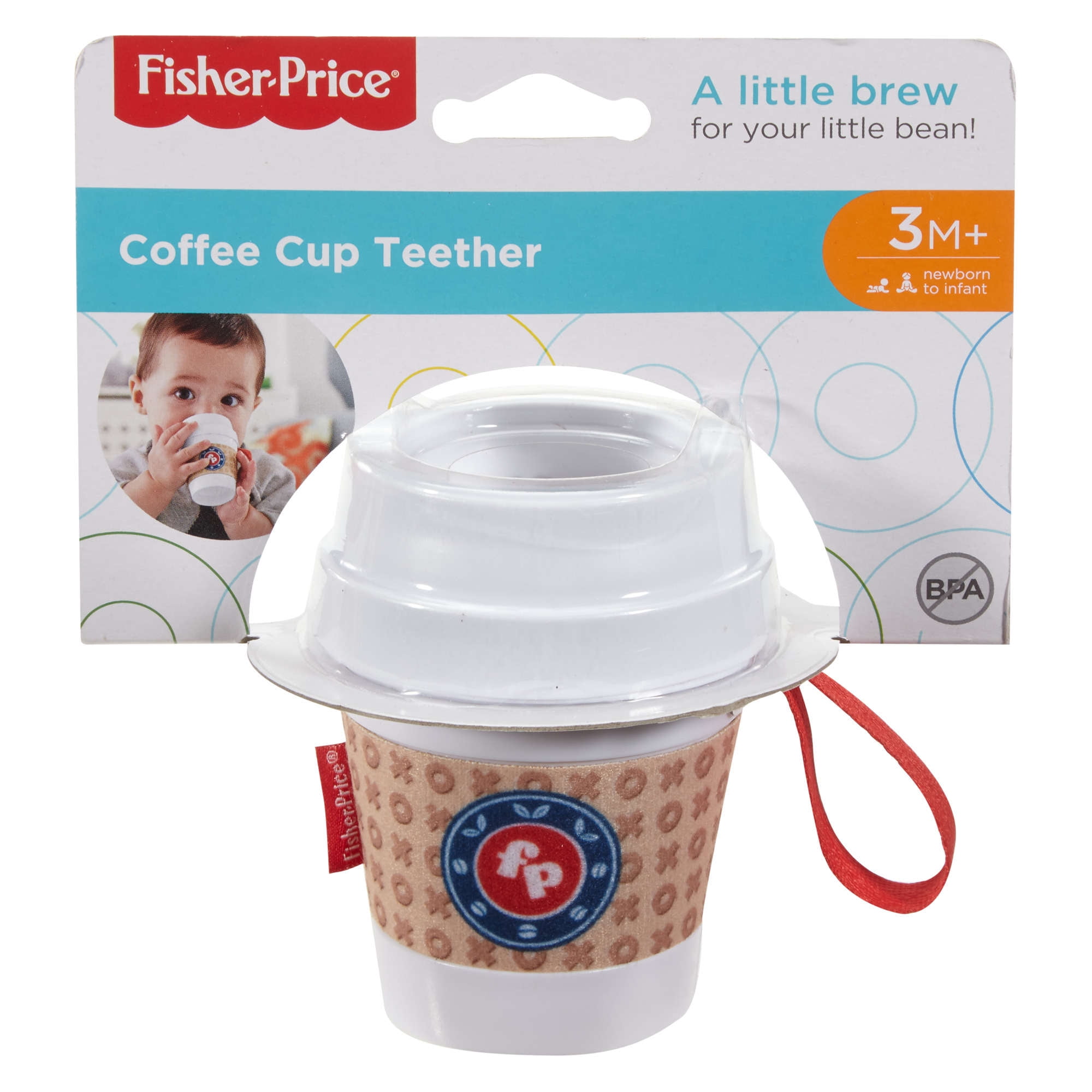 baby coffee cup teether