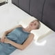 thumbnail image 5 of Funda de almohada de espuma viscoelástica para aliviar el dolor de cuello, almohada cervical ergonómica, transpirable y de apoyo para quienes duermen de lado, boca abajo y de espalda. Alivio de la pre, 5 of 6