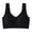 #02 Black 【Mix, Match & Rotate: Stock Up on Your Favorite Colors】, variant on Women's Comfortable Adjustable Gathering Bra Breathable Daily Wear Wirefree Soft Support Everyday Bras for Women | CSEONE,Beige Free Size